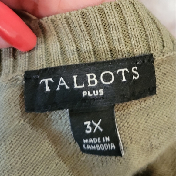 Talbot's Lightweight Sweater Size 3X - Picture 4 of 5